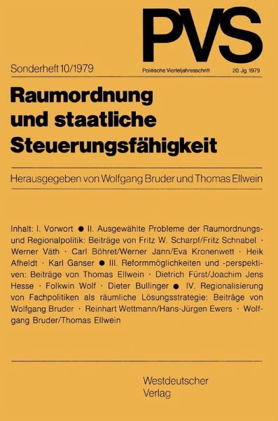 Raumordnung und staatliche Steuerungsfähigkeit (eBook, PDF) Raumordnung und staatliche Steuerungsfähigkeit (eBook, PDF)