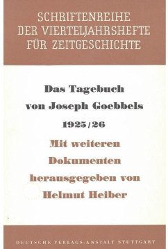 Das Tagebuch von Joseph Goebbels 1925-1926 (eBook, PDF)