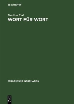 Wort für Wort (eBook, PDF) - Keil, Martina