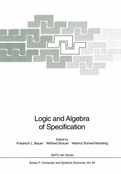 Logic and Algebra of Specification (eBook, PDF)