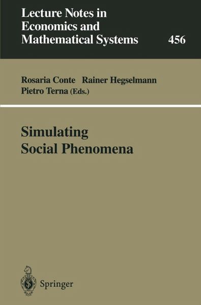 Simulating Social Phenomena (eBook, PDF) Simulating Social Phenomena (eBook, PDF)