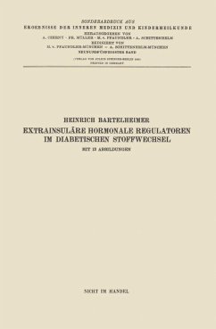 Extrainsuläre hormonale Regulatoren im diabetischen Stoffwechsel (eBook, PDF) - Bartelheimer, Heinrich