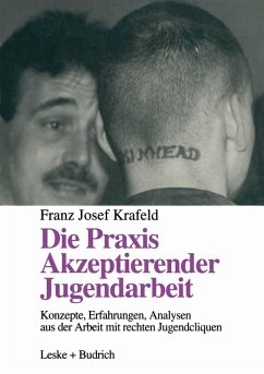 Cover Die Praxis Akzeptierender Jugendarbeit (eBook, PDF)