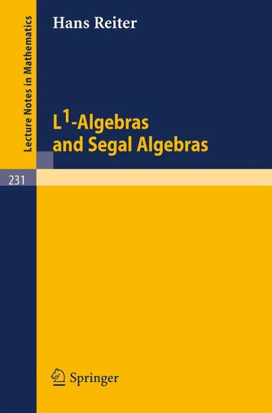 L1-Algebras and Segal Algebras (eBook, PDF)