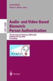 Audio-and Video-Based Biometric Person Authentication (eBook, PDF)