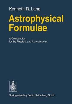 Astrophysical Formulae (eBook, PDF) - Lang, Kenneth
