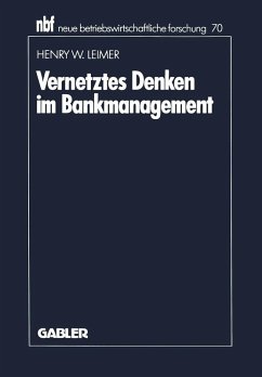 Vernetztes Denken im Bankmanagement (eBook, PDF) - Leimer, Henry W.