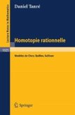 Homotopie Rationelle (eBook, PDF)