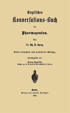Cover Englisches Konversations-Buch für Pharmazeuten (eBook, PDF)
