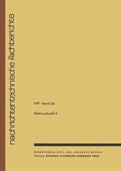 Elektroakustik II (eBook, PDF)