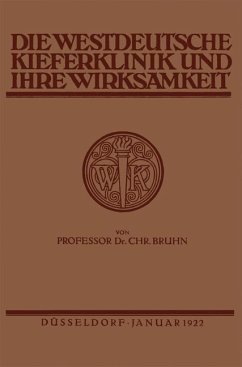 Cover Die Westdeutsche Kiefer-Klinik in Düsseldorf und ihre Wirksamkeit (eBook, PDF)