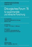 95. Kongreß der Deutschen Gesellschaft für Chirurgie, München, 3. bis 6. Mai 1978 (eBook, PDF)
