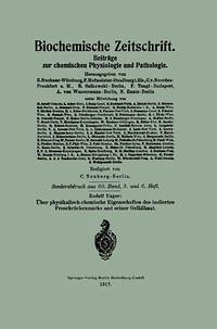 Über physikalisch-chemische Eigenschaften des isolierten Froschrückenmarks und seiner Gefäßhaut (eBook, PDF) - Unger, Rudolf