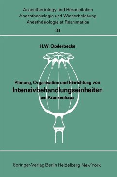 Cover Planung, Organisation und Einrichtung von Intensivbehandlungseinheiten am Krankenhaus (eBook, PDF)