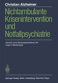 Cover Nichtambulante Krisenintervention und Notfallpsychiatrie (eBook, PDF)