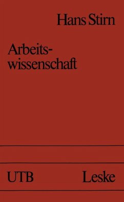 Cover Arbeitswissenschaft (eBook, PDF)