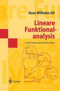 Lineare Funktionalanalysis (eBook, PDF) - Alt, Hans Wilhelm