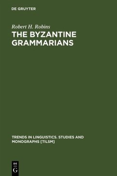 Cover The Byzantine Grammarians (eBook, PDF)