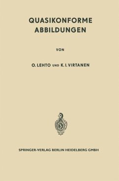 Quasikonforme Abbildungen (eBook, PDF) - Lehto, Olli; Virtanen, K. J.