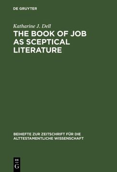 Cover The Book of Job as Sceptical Literature (eBook, PDF)