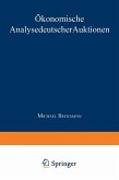 Ökonomische Analyse deutscher Auktionen (eBook, PDF)
