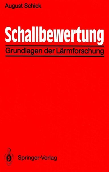 Schallbewertung (eBook, PDF)