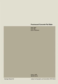 Prestressed Concrete Flat Slabs / Dalles plates précontraintes / Vorgespannte Flachdecke (eBook, PDF) - Marti, P.; Ritz; Thürlimann