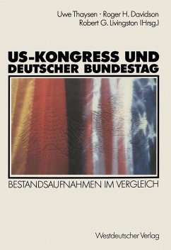 Cover US-Kongreß und Deutscher Bundestag (eBook, PDF)