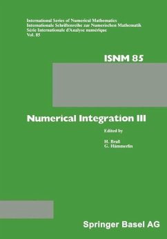 Numerical Integration III (eBook, PDF) - Hämmerlin; Brass