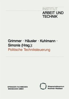 Cover Politische Techniksteuerung (eBook, PDF)