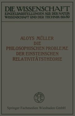 Cover Die philosophischen Probleme der Einsteinschen Relativitätstheorie (eBook, PDF)