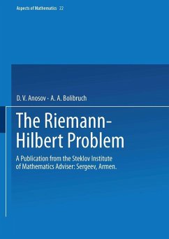 The Riemann-Hilbert Problem (eBook, PDF) - Anosov, D. V.; Bolibruch, A. A.