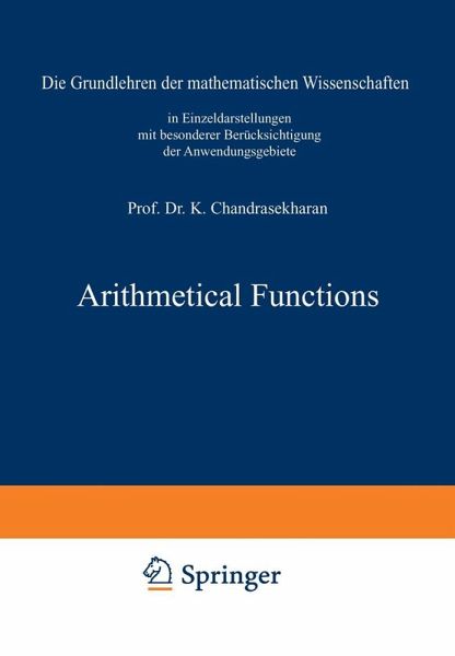 Arithmetical Functions (eBook, PDF) Arithmetical Functions (eBook, PDF)