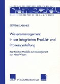 Wissensmanagement in der integrierten Produkt- und Prozessgestaltung (eBook, PDF)