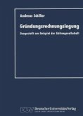 Gründungsrechnungslegung (eBook, PDF)