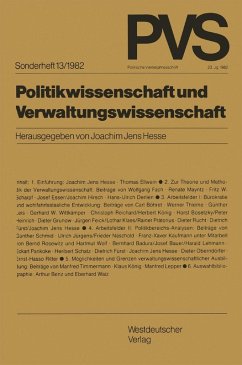 Politikwissenschaft und Verwaltungswissenschaft (eBook, PDF)