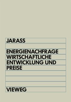 Cover Energienachfrage, wirtschaftliche Entwicklung und Preise (eBook, PDF)