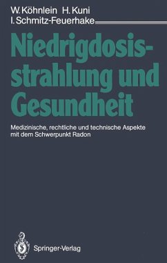 Cover Niedrigdosisstrahlung und Gesundheit (eBook, PDF)