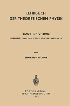 Lehrbuch der Theoretischen Physik (eBook, PDF) - Flügge, Siegfried
