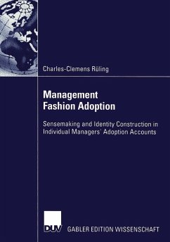 Management Fashion Adoption (eBook, PDF) - Rüling, Charles-Clemens