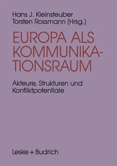 Cover Europa als Kommunikationsraum (eBook, PDF)