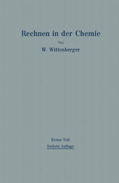 Rechnen in der Chemie (eBook, PDF) - Wittenberger, Walter