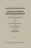 Über Eine Lipotrope Quecksilberverbindung (eBook, PDF)