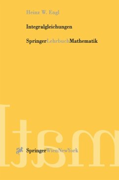 Integralgleichungen (eBook, PDF) - Engl, Heinz Werner