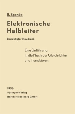 Elektronische Halbleiter (eBook, PDF) - Spenke, Eberhard