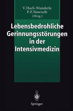 Cover Lebensbedrohliche Gerinnungsstörungen in der Intensivmedizin (eBook, PDF)