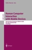 Human Computer Interaction with Mobile Devices (eBook, PDF)