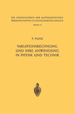 Variationsrechnung und Ihre Anwendung in Physik und Technik (eBook, PDF) - Funk, Paul