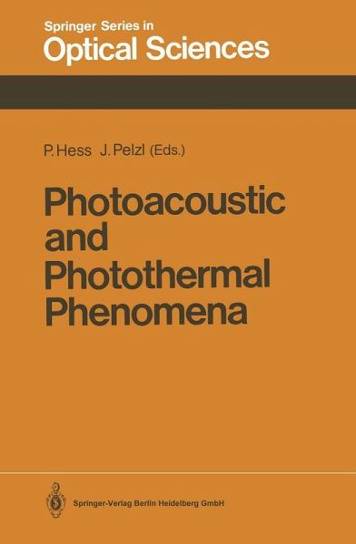 Photoacoustic and Photothermal Phenomena (eBook, PDF) Photoacoustic and Photothermal Phenomena (eBook, PDF)