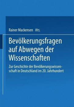 Bevölkerungsfragen auf Abwegen der Wissenschaften (eBook, PDF) Cover Bevölkerungsfragen auf Abwegen der Wissenschaften (eBook, PDF)